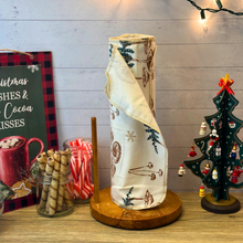 Load image into Gallery viewer, Holiday Mushroom Paperless Towels - Eco Friendly & Sustainable Kitchen
