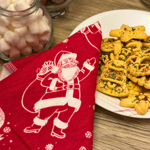 Load image into Gallery viewer, Reusable Santa Paperless Towels - Sustainable and Eco Friendly