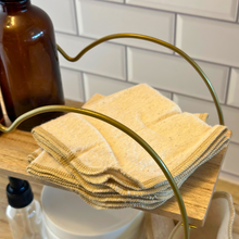 Load image into Gallery viewer, Reusable Organic Cotton Facial Cloths – Zero-Waste Beauty