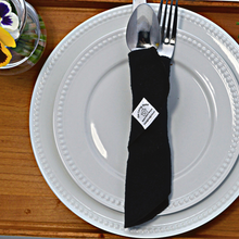 Load image into Gallery viewer, Reusable Black Cloth Towels – Zero Waste & Eco-Friendly