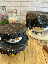 Load image into Gallery viewer, Polka Dot Sustainable Bowl Covers – Reusable, Washable, and Eco-Friendly Food Covers