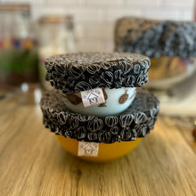 Load image into Gallery viewer, White Pumpkin Sustainable Bowl Covers – Reusable, Washable, and Eco-Friendly Food Covers