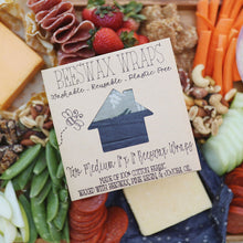 Load image into Gallery viewer, Beeswax Food Wraps (2-Pack) - 11"x11" Medium, Eco-Friendly & Reusable