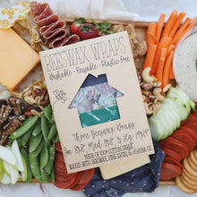 Load image into Gallery viewer, Variety (Garden Theme) Pack Sustainable Beeswax Food Wraps – Perfect for Eco-Friendly Kitchens