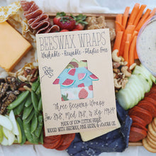 Load image into Gallery viewer, Variety (Fruit Theme) Pack Sustainable Beeswax Food Wraps – Perfect for Eco-Friendly Kitchens