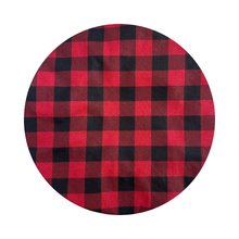 Load image into Gallery viewer, Red Flannel Sustainable Bowl Covers – Reusable, Washable, and Eco-Friendly Food Covers