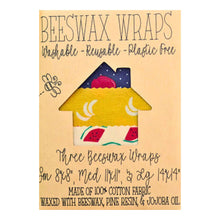 Load image into Gallery viewer, Variety (Fruit Theme) Pack Sustainable Beeswax Food Wraps – Perfect for Eco-Friendly Kitchens