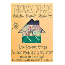 Load image into Gallery viewer, Variety (Garden Theme) Pack Sustainable Beeswax Food Wraps – Perfect for Eco-Friendly Kitchens