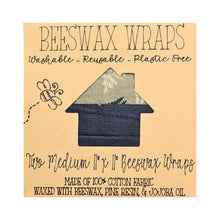 Load image into Gallery viewer, Beeswax Food Wraps (2-Pack) - 11"x11" Medium, Eco-Friendly & Reusable