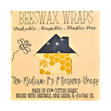 Load image into Gallery viewer, Beeswax Food Wraps (2-Pack) - 11"x11" Medium, Eco-Friendly & Reusable