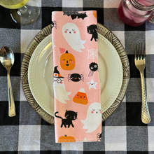 Load image into Gallery viewer, Pink Ghost Halloween Paperless Towels