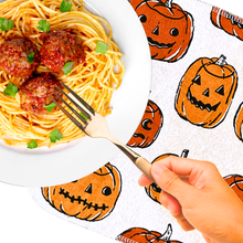 Load image into Gallery viewer, Jack-o-Lantern Halloween Paperless Towels