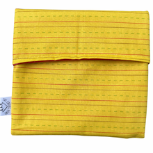 Load image into Gallery viewer, Yellow Paper Eco-Friendly Sandwich Bag – Reusable, Washable, and Long-Lasting