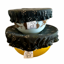 Load image into Gallery viewer, Polka Dot Sustainable Bowl Covers – Reusable, Washable, and Eco-Friendly Food Covers

