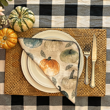 Load image into Gallery viewer, Pumpkin Paperless Towels – Reusable, Eco-Friendly Fall and Thanksgiving Napkins
