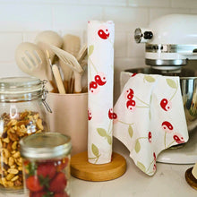 Load image into Gallery viewer, Reusable Yin-Yang Cherry Paperless Towels – Perfect for an Eco-Friendly Home
