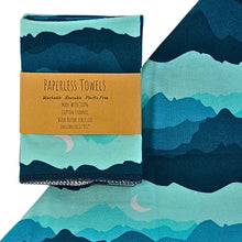 Load image into Gallery viewer, Blue Mountains Paperless Towels – Stylish, Sustainable &amp; Reusable
