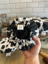 Load image into Gallery viewer, Cow Sustainable Bowl Covers – Reusable, Washable, and Eco-Friendly Food Covers
