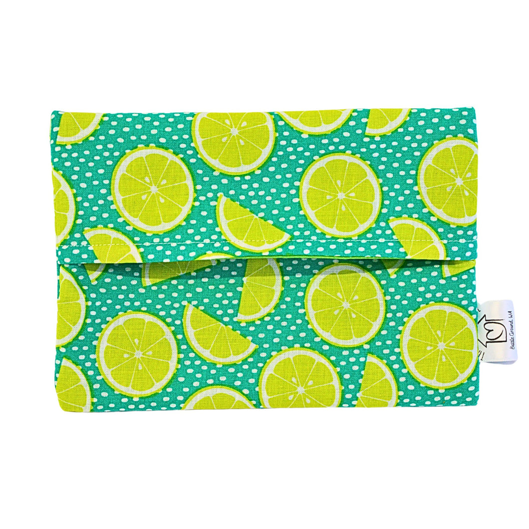 Lime Sustainable Snack Bags – Versatile, Washable & Eco-Friendly