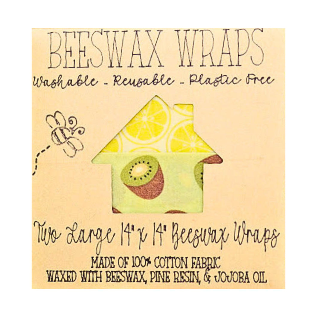 Beeswax Food Wraps (2-Pack) - 14