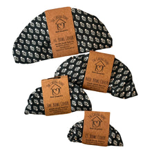 Load image into Gallery viewer, 100% Cotton Bowl Cover with Green Folk Print – Reusable and Eco-Conscious Food Cover
