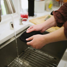 Load image into Gallery viewer, Reusable Black Cloth Towels – Zero Waste &amp; Eco-Friendly
