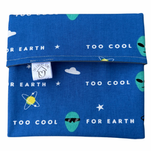 Load image into Gallery viewer, Alien Eco-Friendly Sandwich Bag – Reusable, Washable, and Long-Lasting
