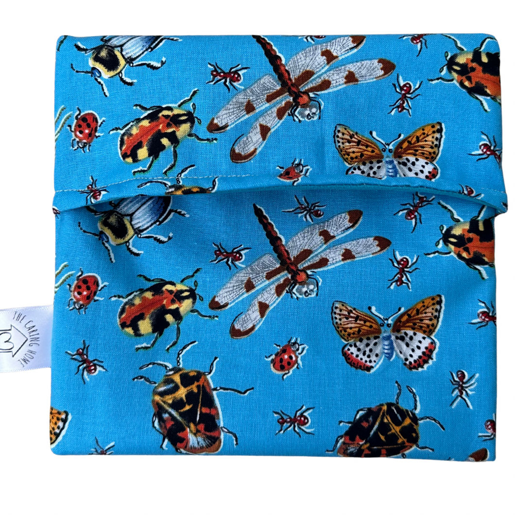 Bugs Eco-Friendly Sandwich Bag – Reusable, Washable, and Long-Lasting