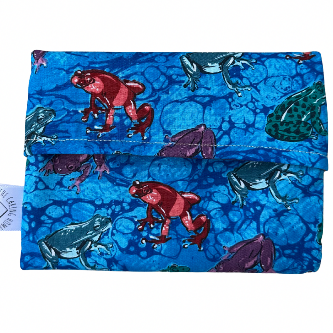 Frogs Reusable Snack Bag – Sustainable, Versatile, Washable & Eco-Friendly