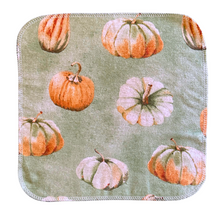 Load image into Gallery viewer, Teal Pumkin, Fall Paperless Kitchen Towels
