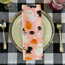 Load image into Gallery viewer, Pink Ghost Halloween Paperless Towels
