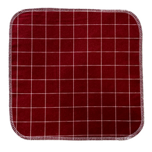 Load image into Gallery viewer, Red Plaid, Fall Paperless Towels
