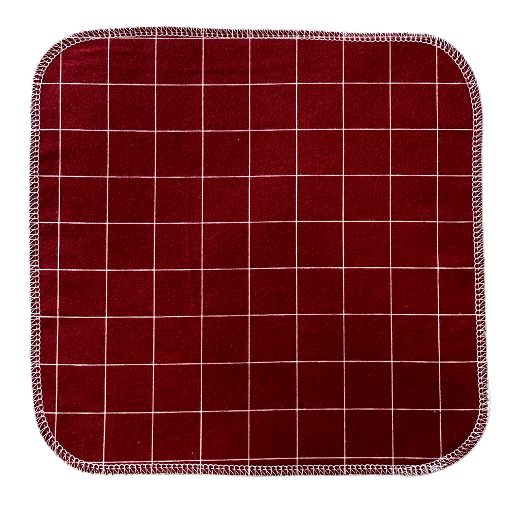 Red Plaid, Fall Paperless Towels