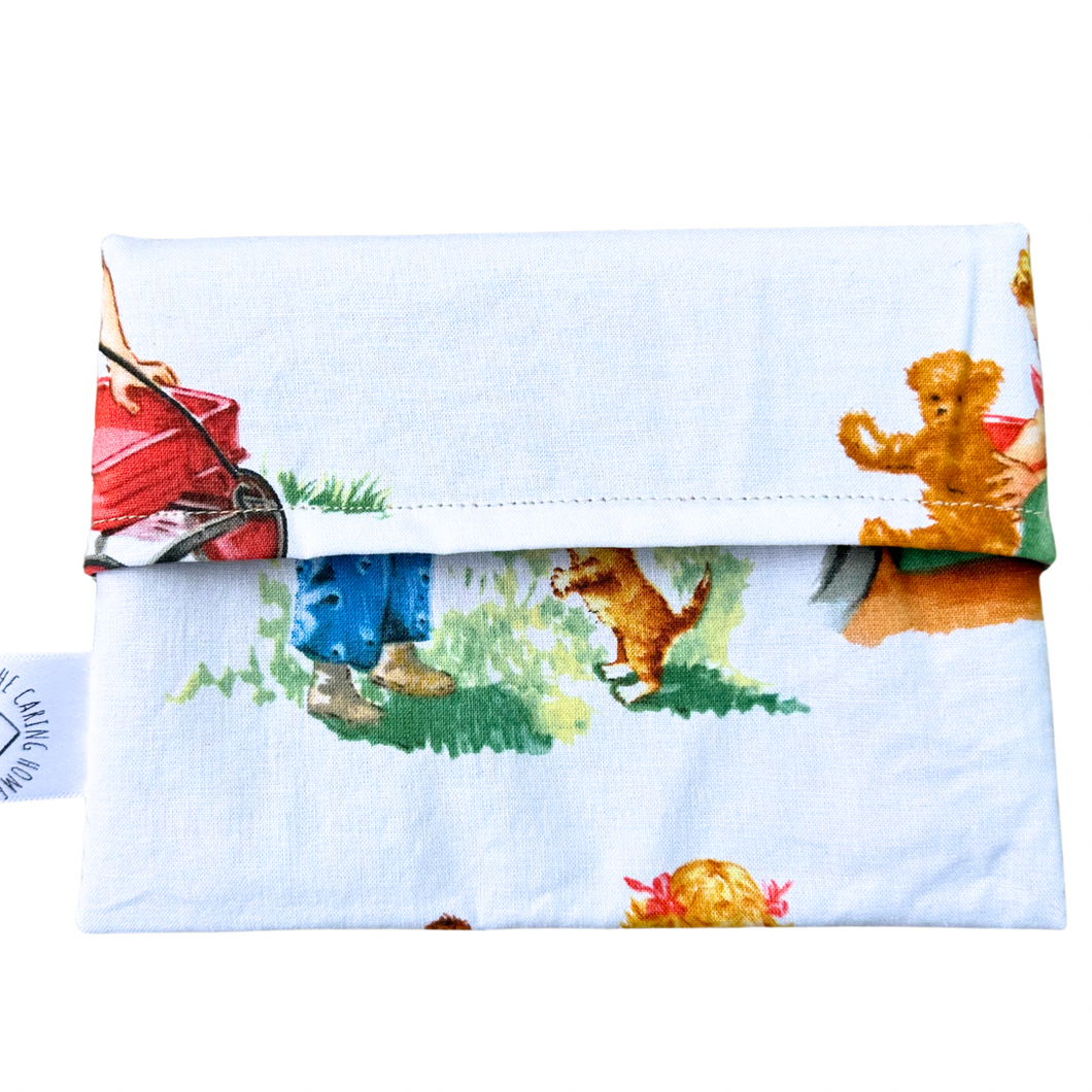 Kids Play Reusable Snack Bag – Sustainable, Versatile, Washable & Eco-Friendly