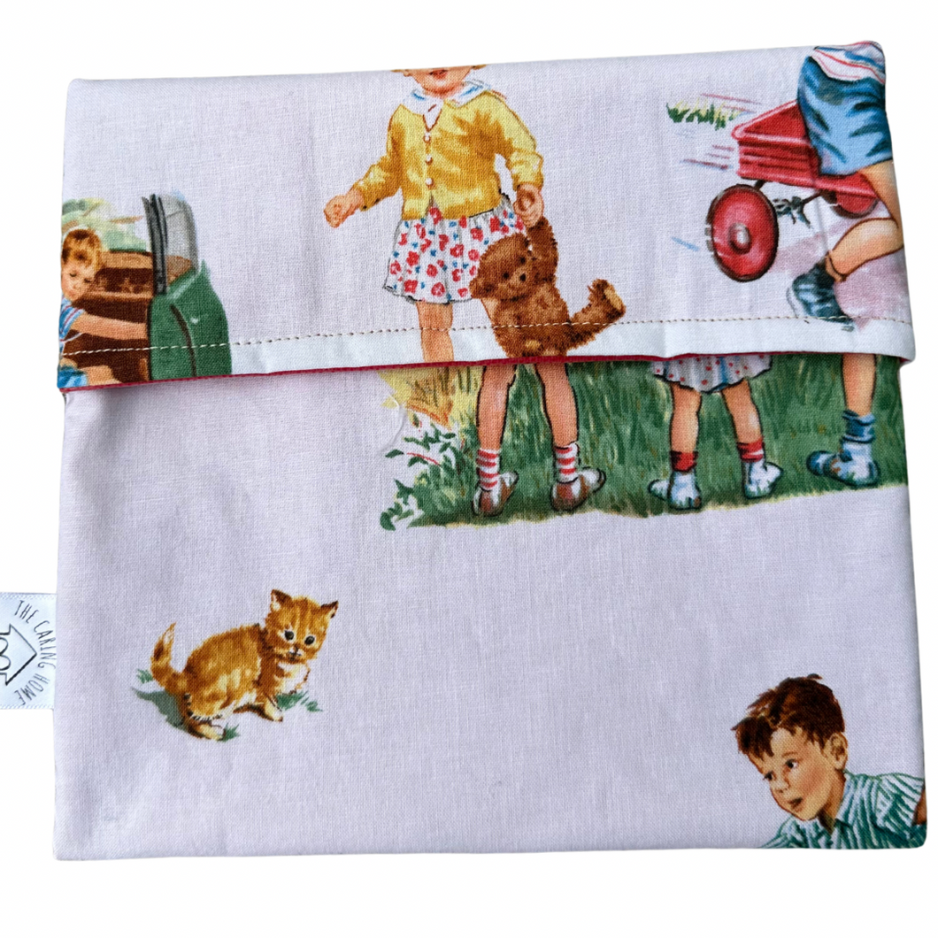 Kids Play Eco-Friendly Sandwich Bag – Reusable, Washable, and Long-Lasting
